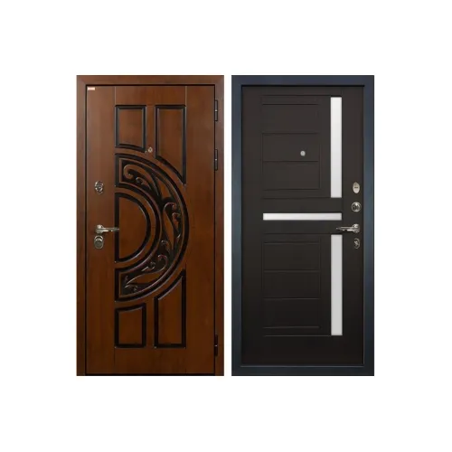 Входная металлическая дверь Лекс Спартак Cisa Венге (панель №35)