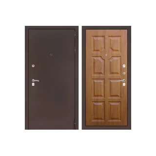 Входная дверь Labirint CLASSIC антик медный 17 - Золотой дуб