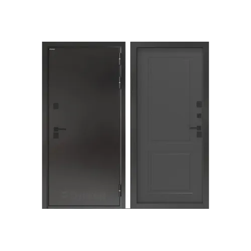 Входная дверь с терморазрывом BN-10 ФЛ-609 Графит софт